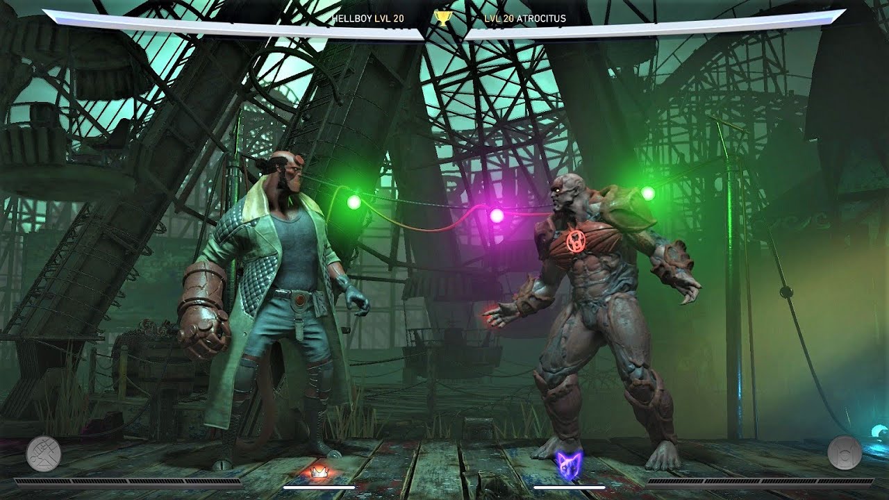 Hellboy vs Atrocitus (Hardest AI) - Injustice 2