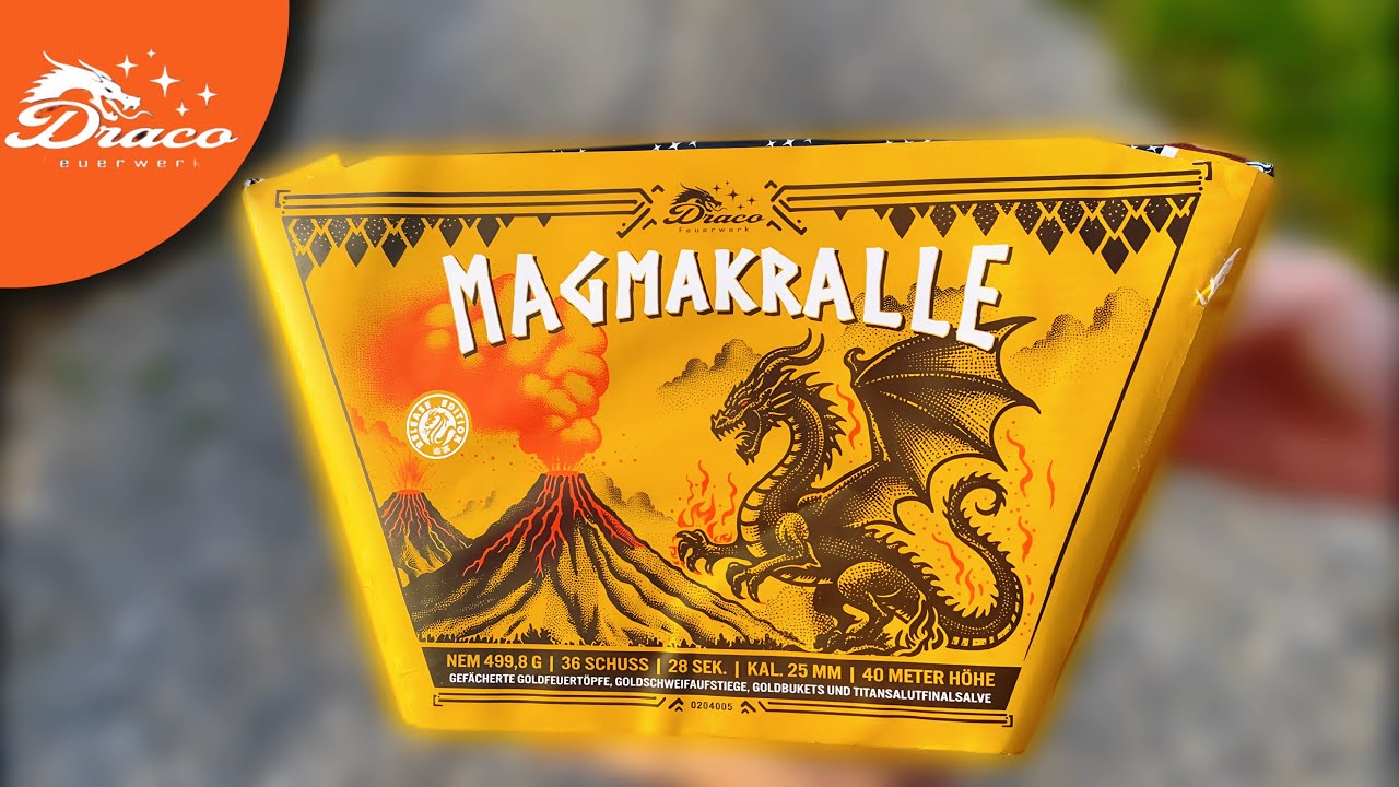 Draco (Startrade/ABA) Magmakralle [F2 - 25mm - 36 Schuss] - Batch 2024