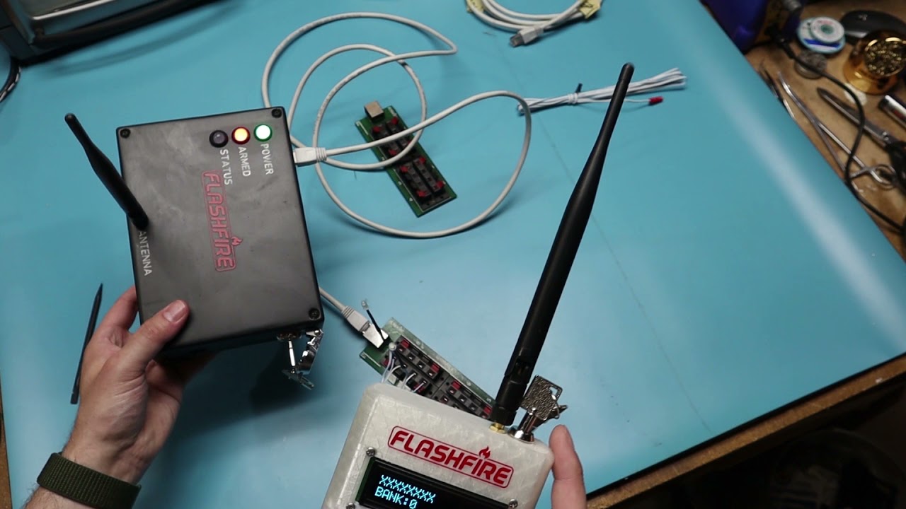 DIY Wireless Fireworks Firing System