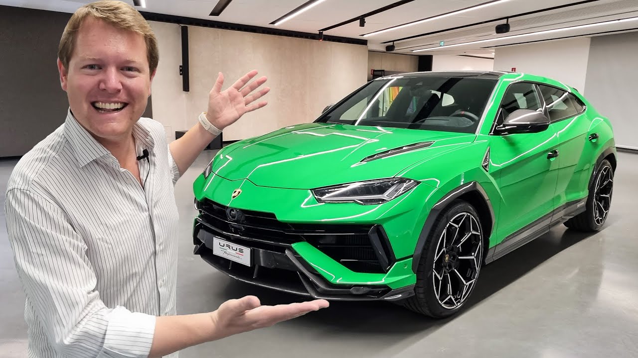 New LAMBORGHINI URUS PERFORMANTE! First Look at the Track-SUV