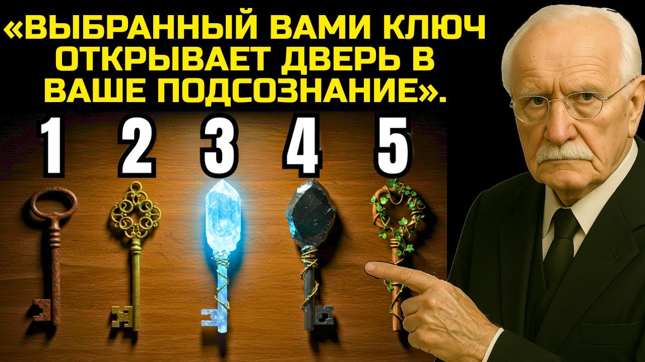 Какой ключ вы выберете? Откройте дверь в своё подсознание — Карл Юнг