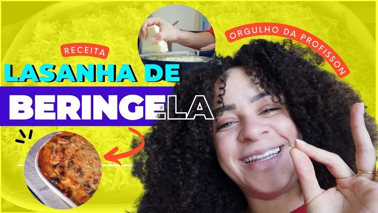 RECEITA FIT E SAUDÁVEL /FIZ LASANHA DE BERINGELA