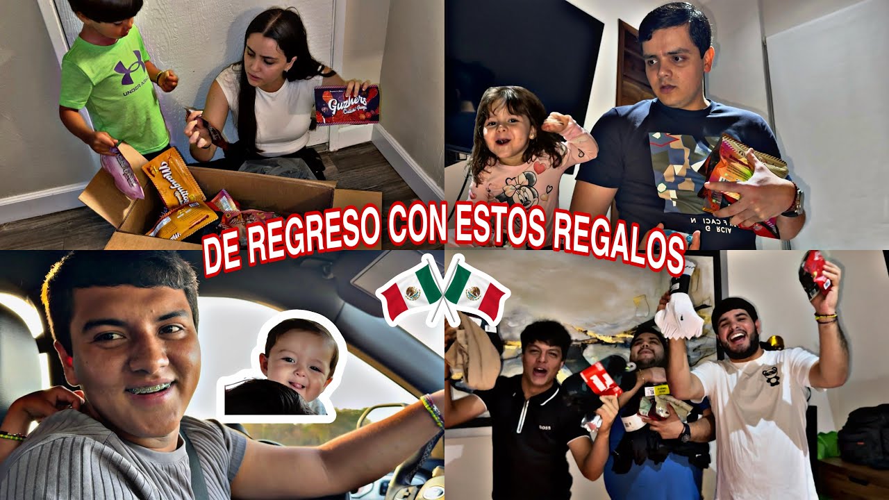 REGRESE A MÉXICO CON ESTOS REGALOS PARA MI FAMILIA Y AMIGOS🎁/MAYVE CASTRO!