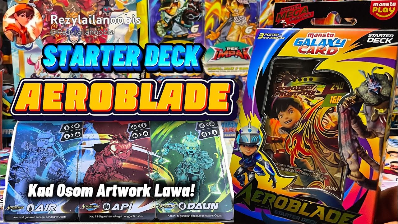 Starter Deck AeroBlade Monsta Galaxy Card