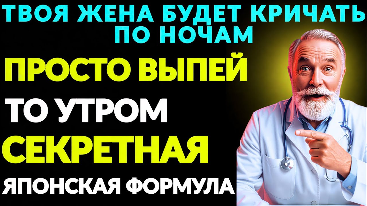 Уролог раскрывает секрет утреннего напитка, который мгновенно улучшает кровообращение.