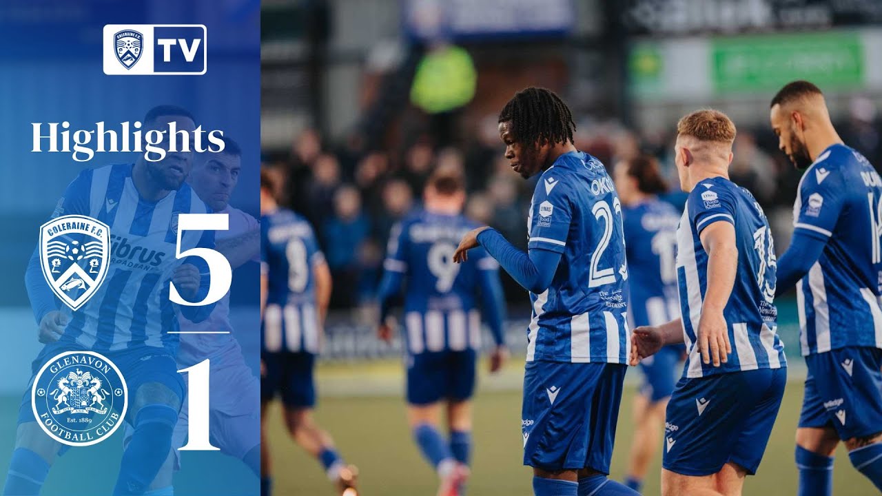 HIGHLIGHTS | Coleraine 5-1 Glenavon | 1st November 2025