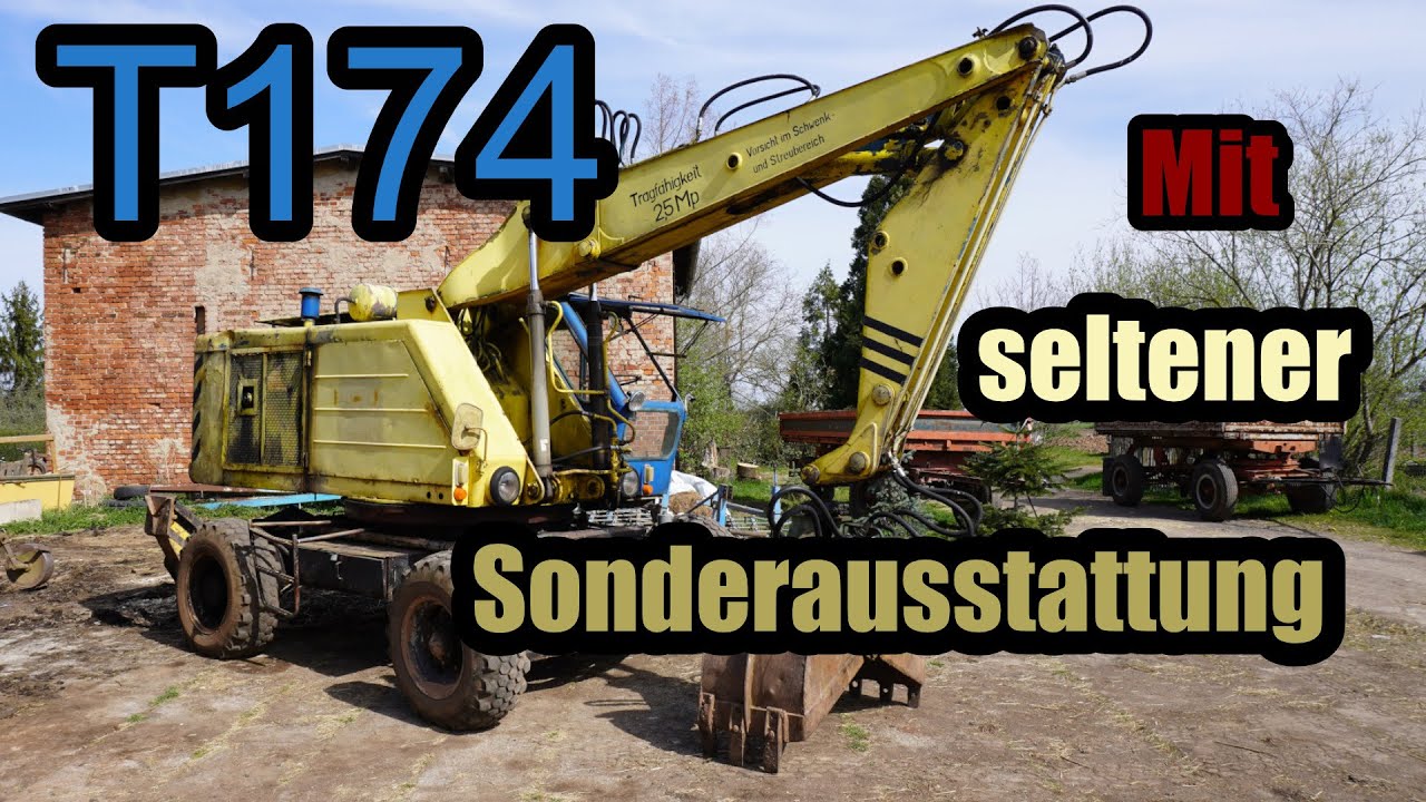 VEB Weimar T 174E Vorstellung und Motor Start