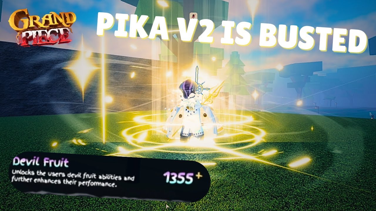 [GPO] MAX PIKA V2 WITH ICE CURSE IS BRAINDEAD... (18k DAMAGE)