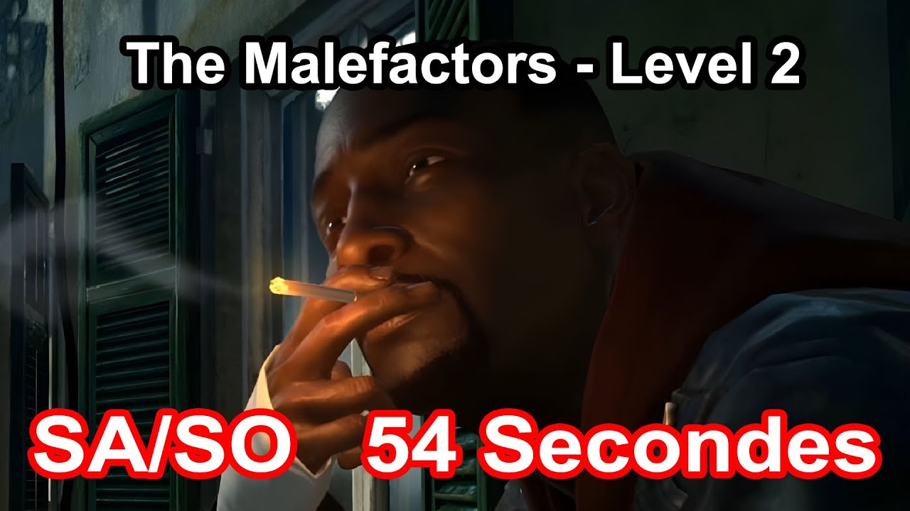 Hitman 3 WoA Les Scélérats Niveau 2 Le Mauvais Garçon - SA/SO 54 Secondes - The Malefactors Level 2