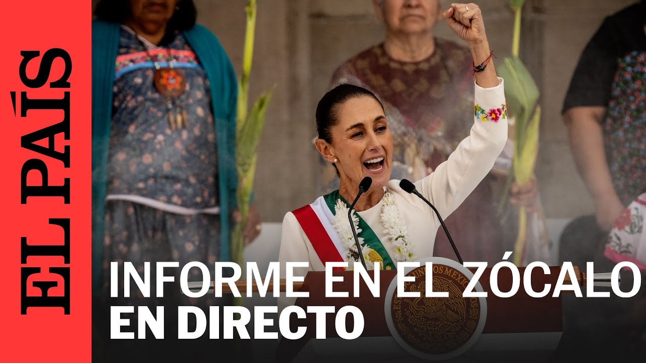 DIRECTO | SHEINBAUM da su PRIMER INFORME en el Z&Oacute;CALO | EL PA&Iacute;S