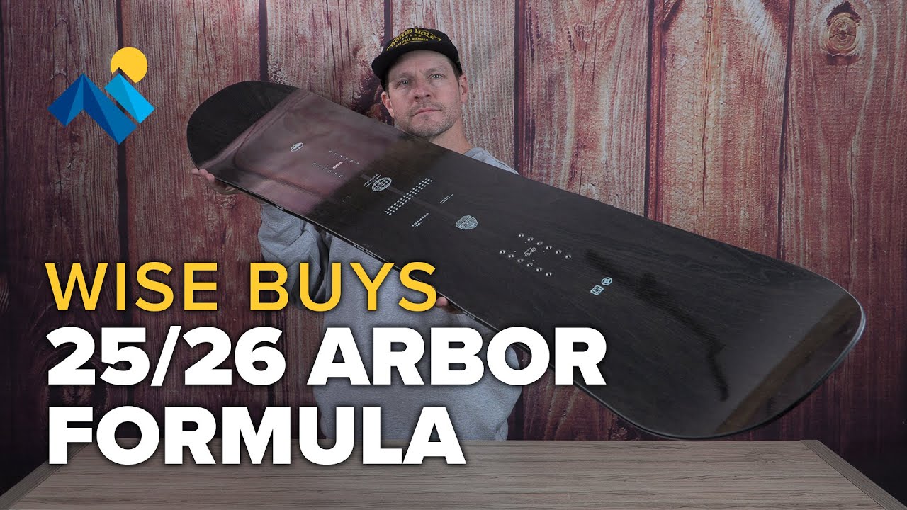 Is The 25/26 Arbor Formula Snowboard A Wise Buy For You?