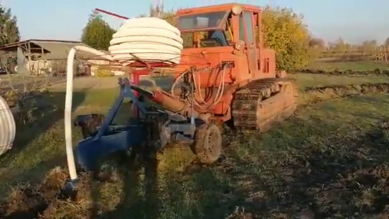 #Drenatore per vigneto #drainage #prosecco #vineyard #Fiat