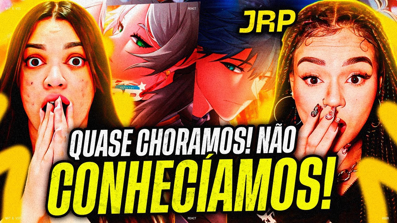 JRP: Depois do Fim 💔 | (Frieren e Himmel) feat. Meizy | Vick e Nat [REACT]
