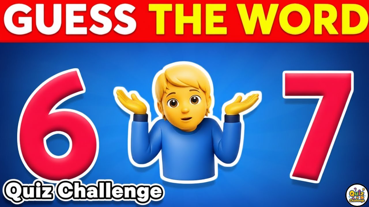 Guess the WORD by Emoji? 🤔❓✅ Emoji Quiz Challenge 2026