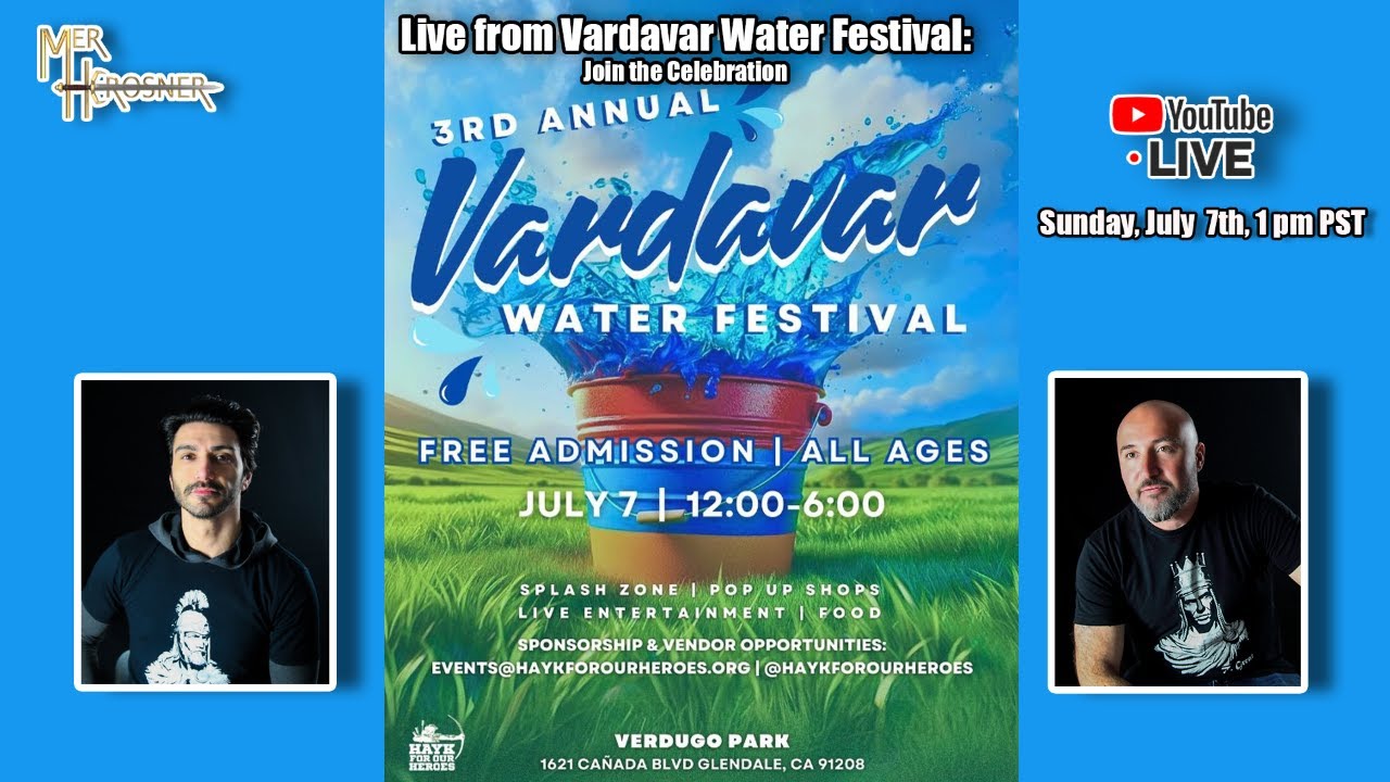 Live from The Vardavar Water Festival Celebration