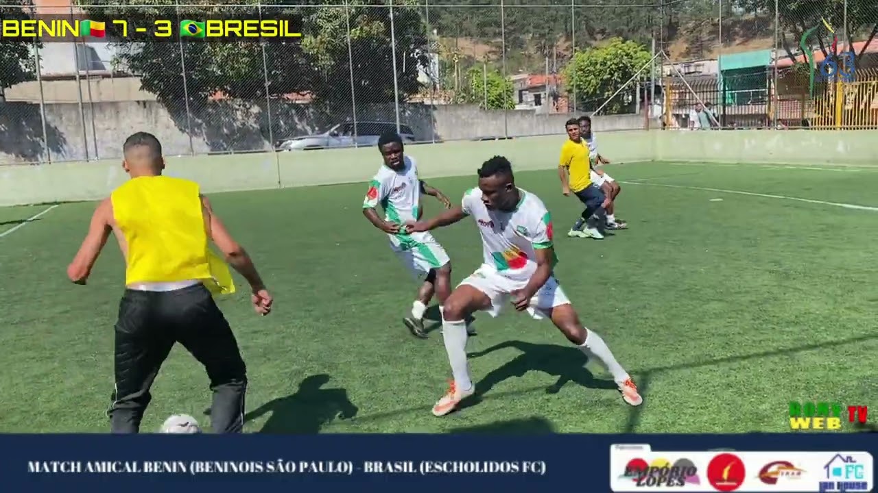 MATCH AMICAL BENIN#BRESIL dans le cadre de la 63ème anniversaire de l'indépendance du Bénin.
