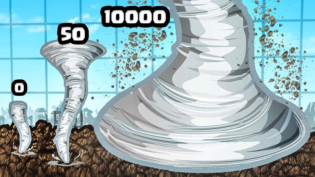 Growing a Wind to MAX POWER TORNADO! 🌪️
