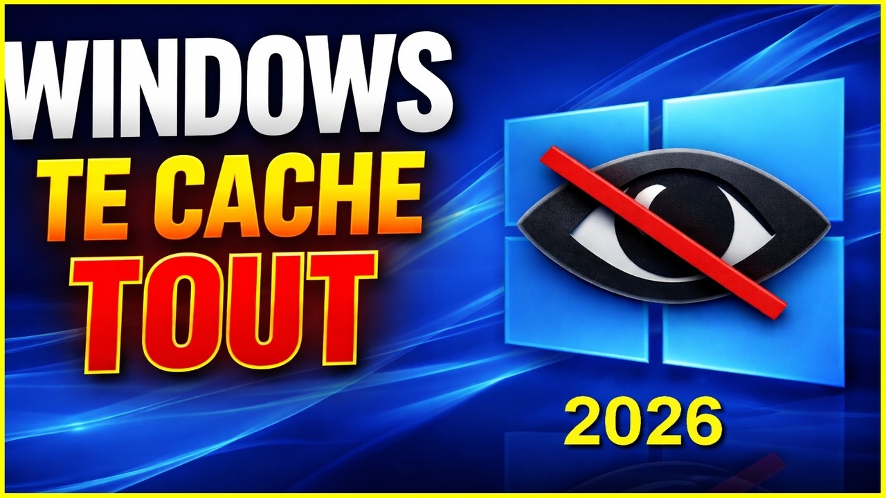 Découvrez l'OUTIL SECRET de Microsoft pour révéler les mystères de Windows 11 en 2026