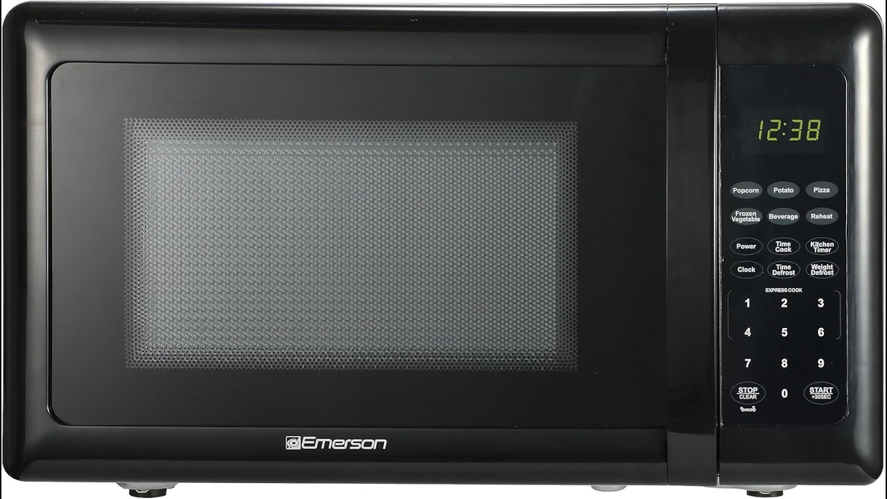 Emerson 700 watt Compact Microwave Review - Pros & Cons - Emerson microwave