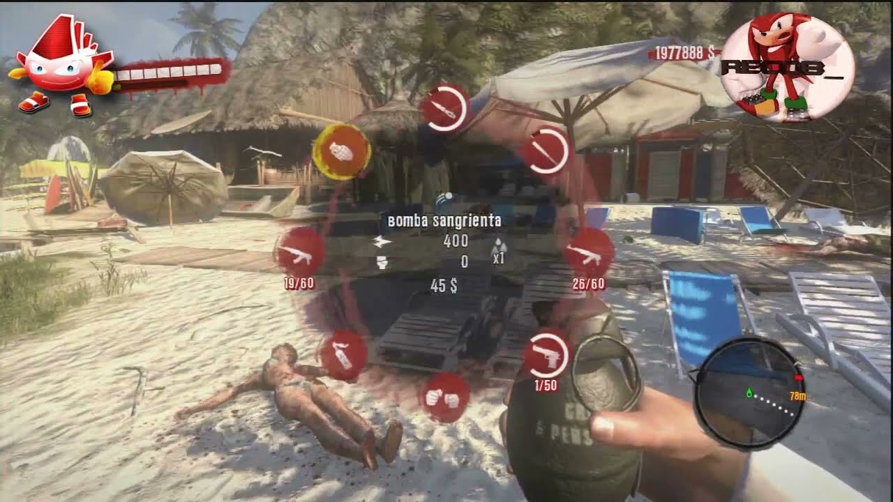 Mod en Dead Island PS3 Godmode Objetos y Nivel - By ReCoB