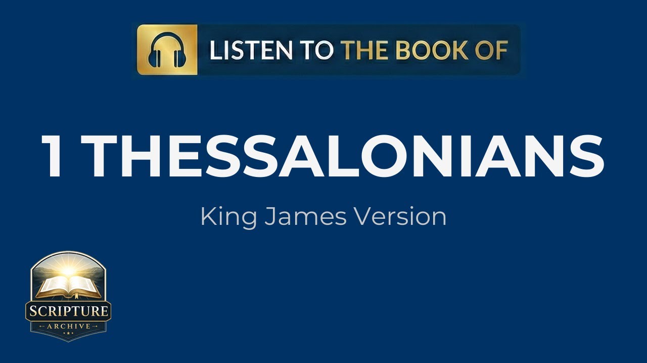 1 Thessalonians Audio Bible (KJV) – Full Book Reading | Chapters 1–5