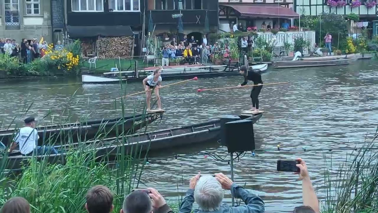 Sandkerwa 2023 in Bamberg - Klein Venedig, Blasmusik und a weng Fischerstechen am Sonntag