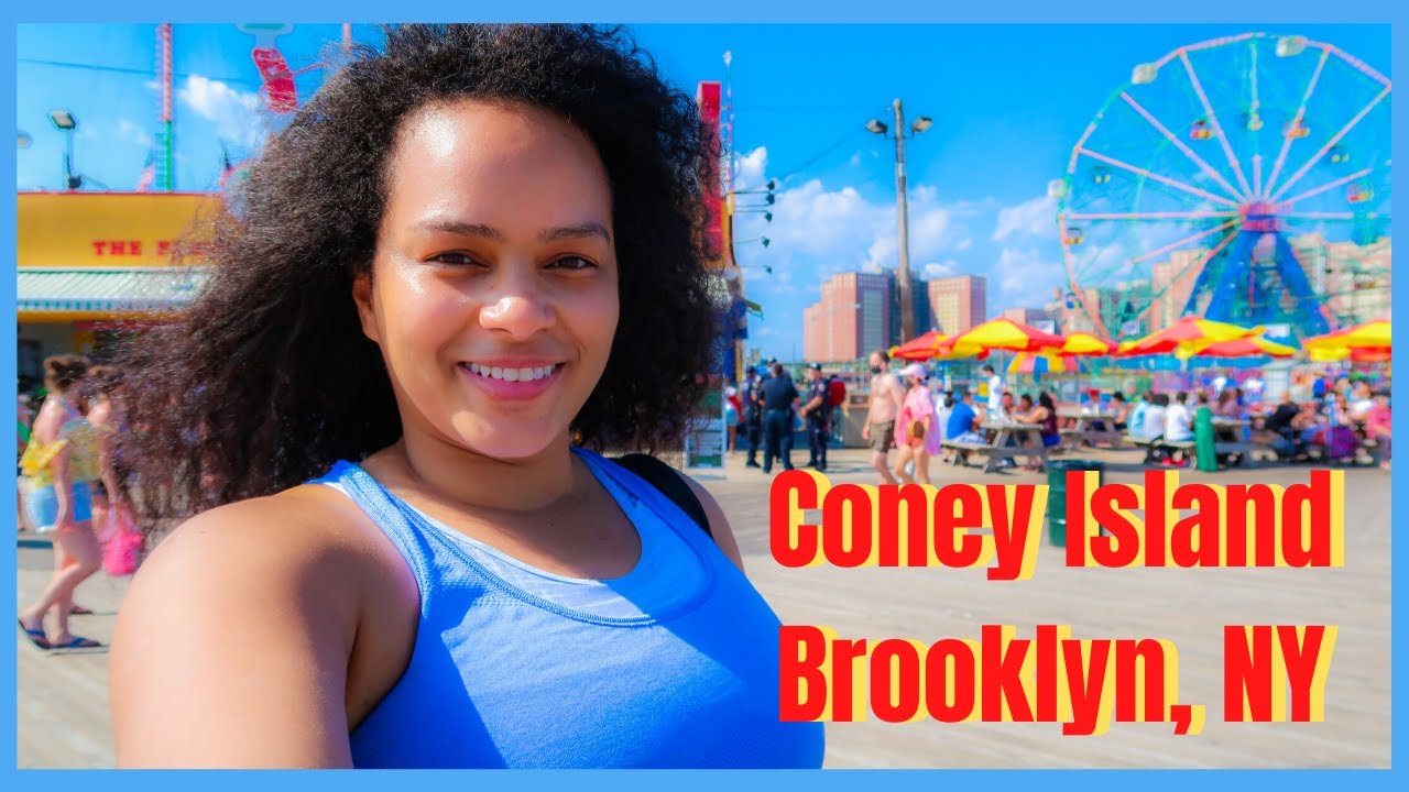 Exploring CONEY ISLAND During 4Th of July / What NEW YORK Beaches look like post pandemic