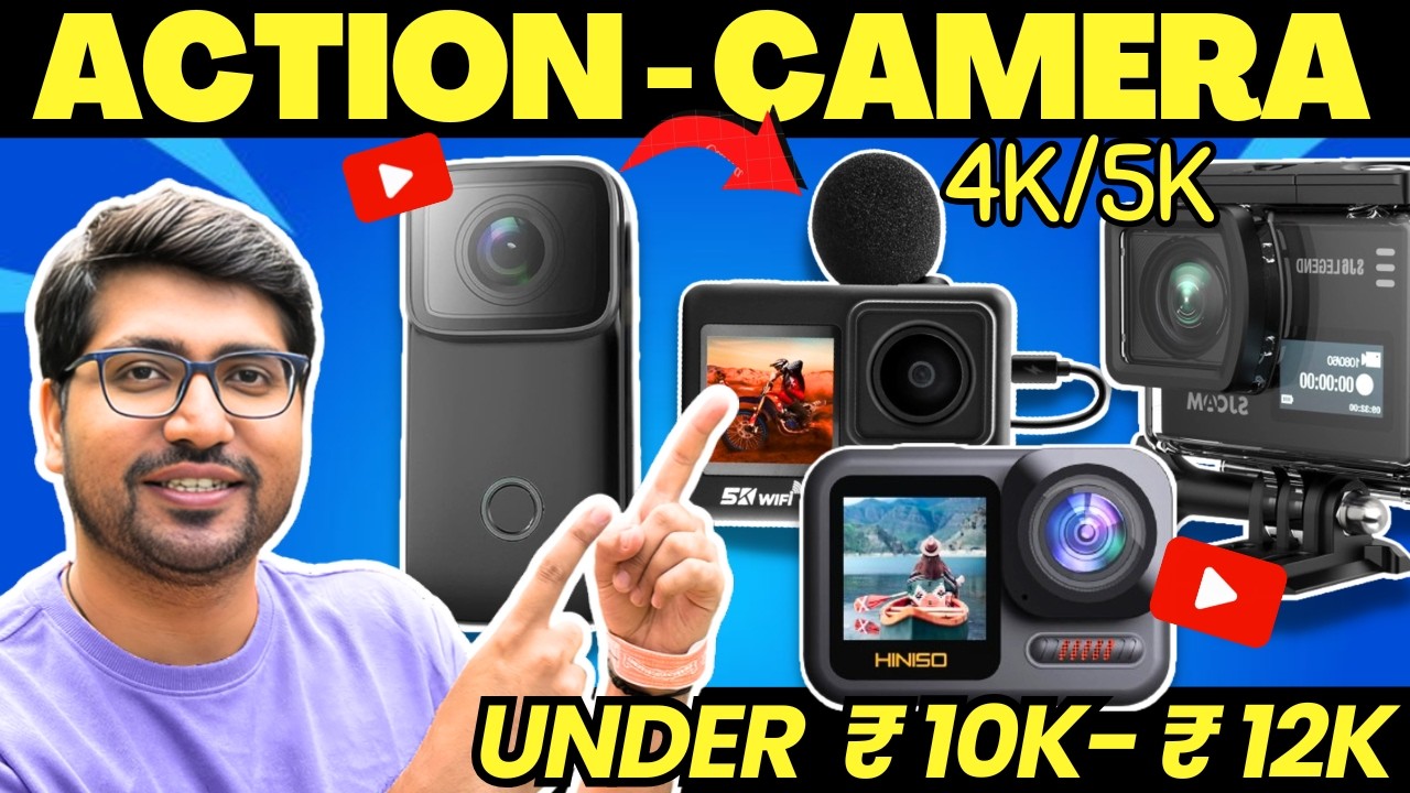 [TOP 2] Best Action Camera Under ₹10,000-15,000 in India (2026)🔥Best Action Camera For Moto Vlogging