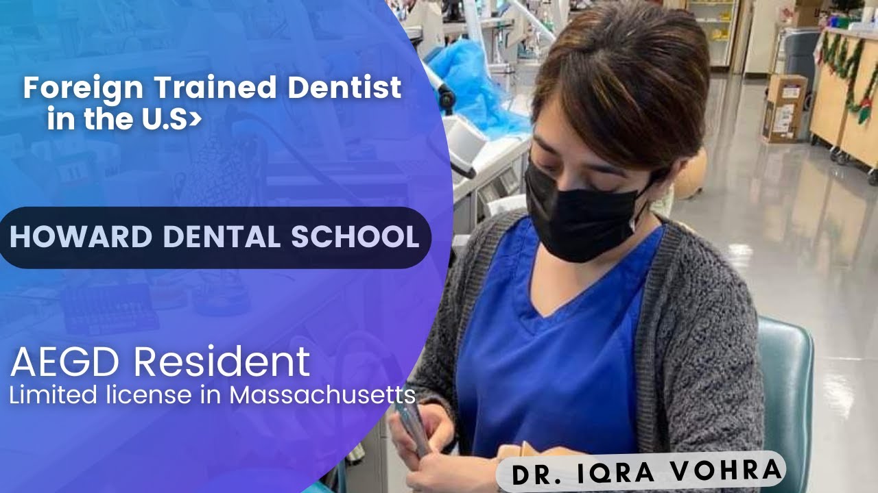Interview With a Graduate of Howard Dental School| AEGD Residency & Limited license of dentistry