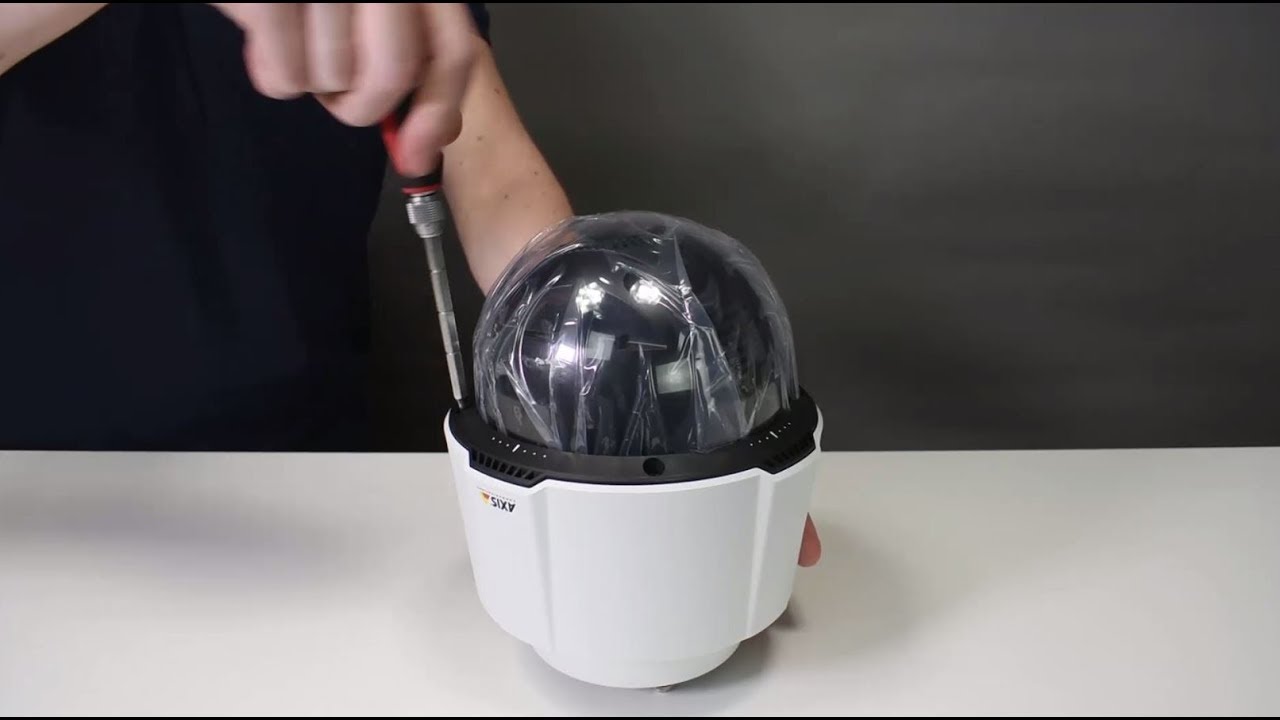 Installation tutorial AXIS P56-series