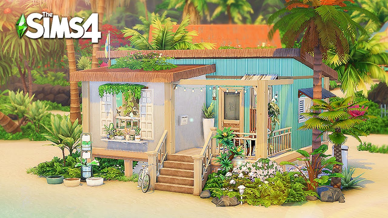 🌊에어비앤비 갬성의 술라니 민트하우스 (Sulani Tiny House) l 심즈4 l SIMS4