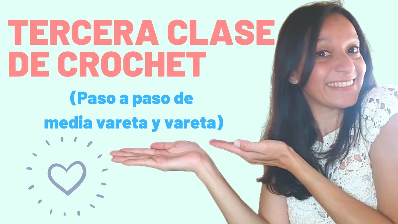Curso de crochet para principiantes media vareta y vareta