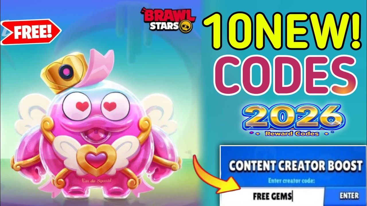 🔔 NEW 🔔 BRAWL STARS CODES 2026 - BRAWL STARS QR CODES 2026 