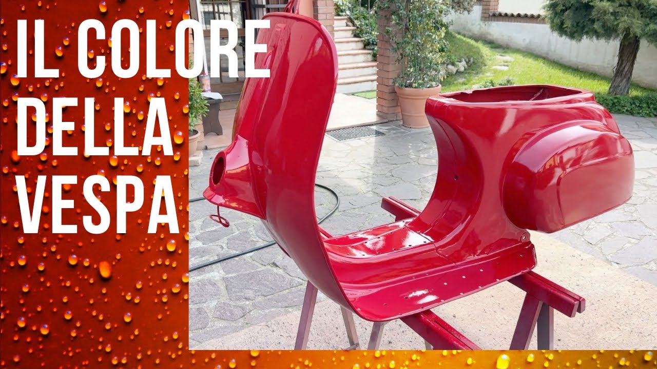 Verniciare la Vespa