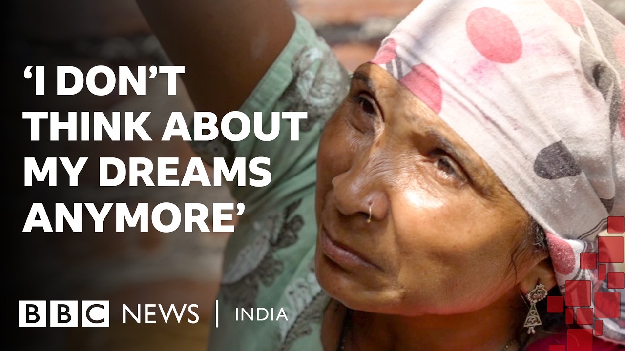 A day in the life of a female construction worker | BBC News India