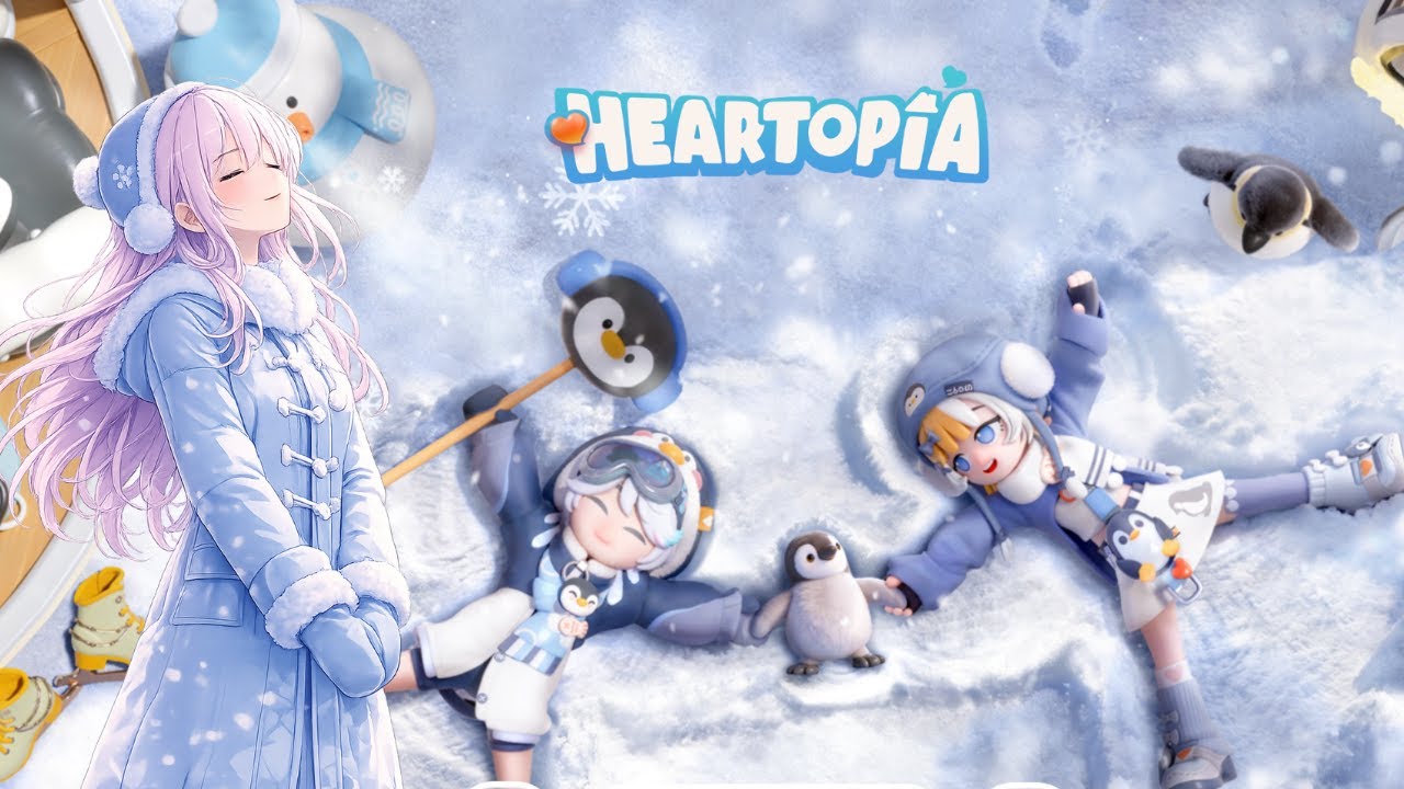“Cozy Healing Night in HEARTOPIA 🌸💫 | First Stream~”