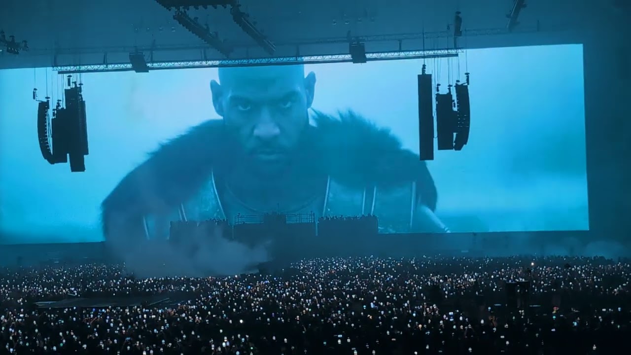 Booba  entree concert 10/10/2025 paris la defense arena 