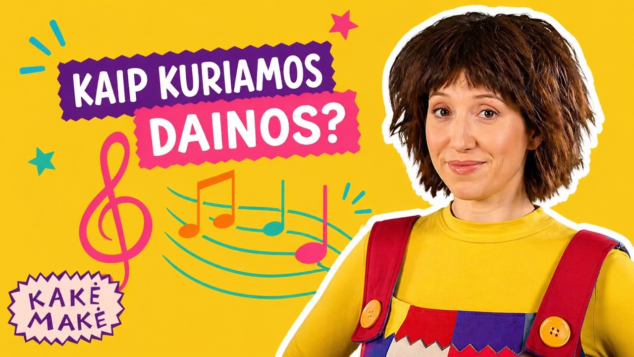 Kaip kuriamos dainos? Apsilankyk įrašų studijoj! Ką pasakė Kakė Makė?