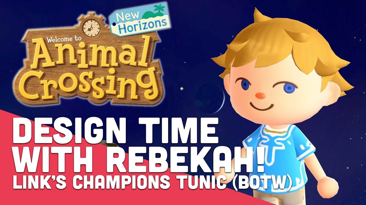 Link's Champion's Tunic | Design Time with Rebekah on Animal Crossing: New Horizons