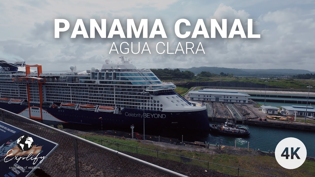 Panama Canal Atlantic Side - Agua Clara Locks Visitor Center, Colon, Panama Walking Tour [4K/60FPS]