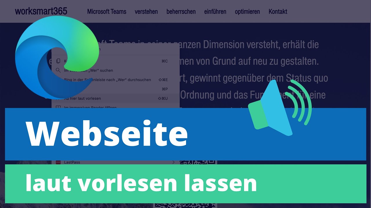Edge-Tipp – Website laut vorlesen lassen 🇨🇭