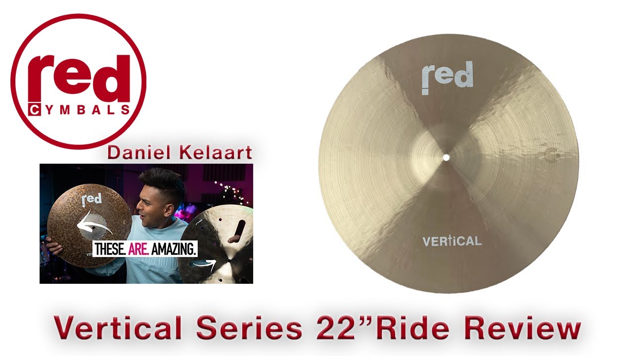 Red Cymbals Vertical Series 22
