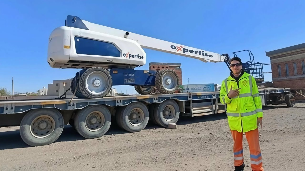 How to manlift loading on tailor saudi Arabia 🇸🇦