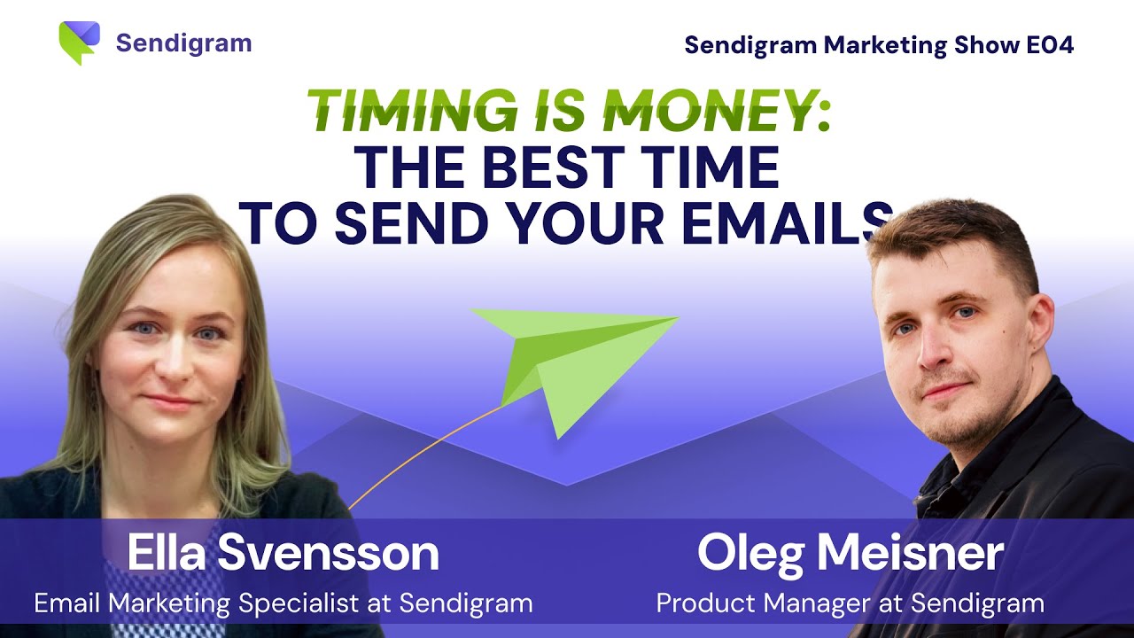 What Is the Best Time to Send Emails | SendiTalk E04