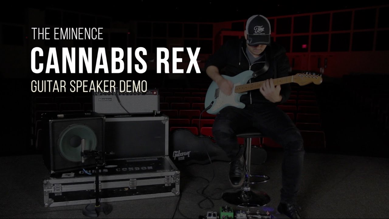 Eminence Cannabis Rex Guitar Speaker Demo