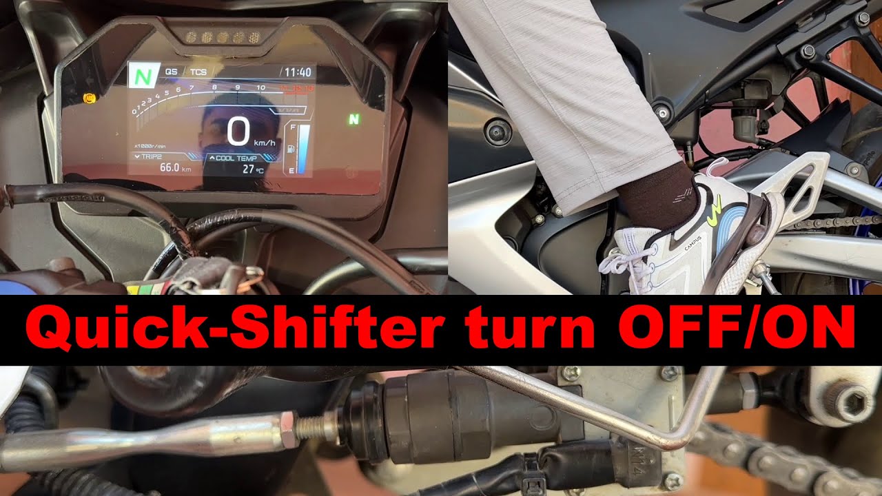 R15M / R15 V4 | How to Turn OFF/ON Quick Shifter & Fix Quick Shifter Not Working