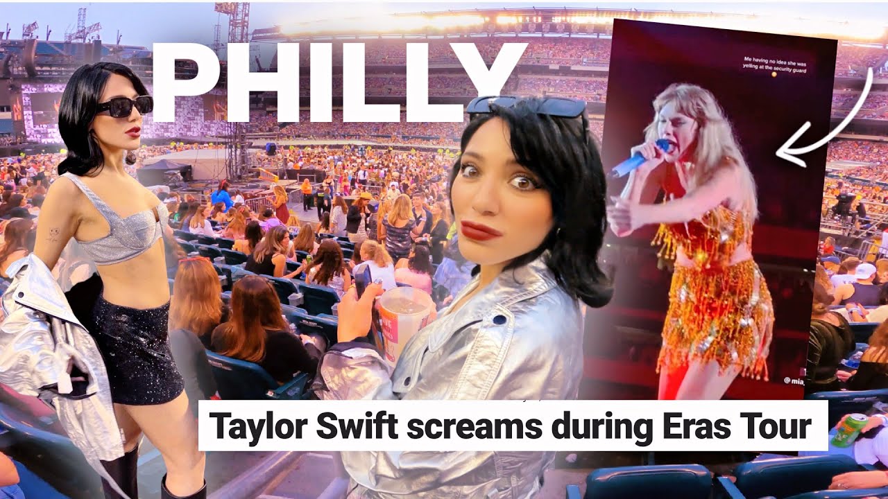 TAYLOR SWIFT ERAS TOUR VLOG *philly* (taylor yells at security)