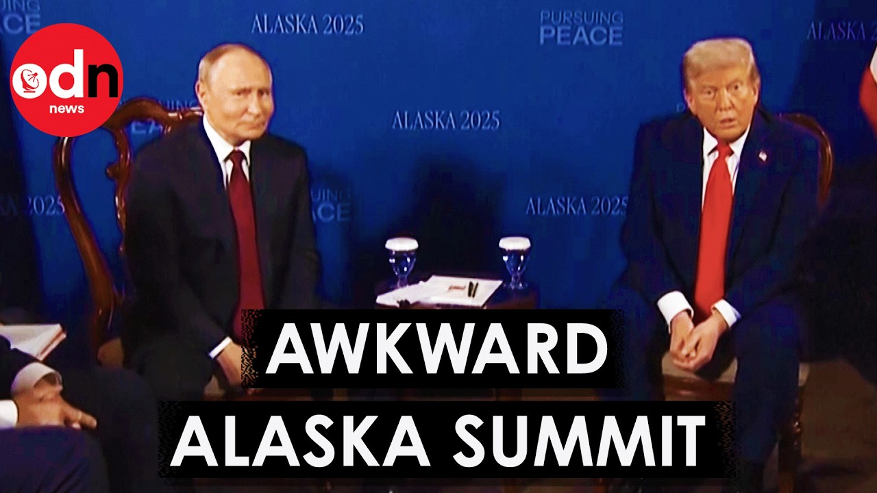 Awkward Moments You Missed From Trump and Putin’s Alaska Summit