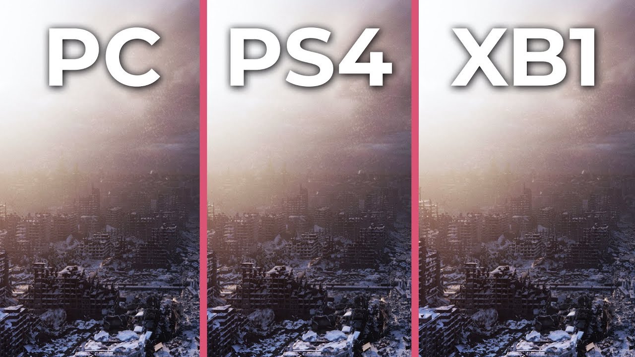 Metro Exodus – PC vs. PS4 vs. Xbox One Graphics Comparison