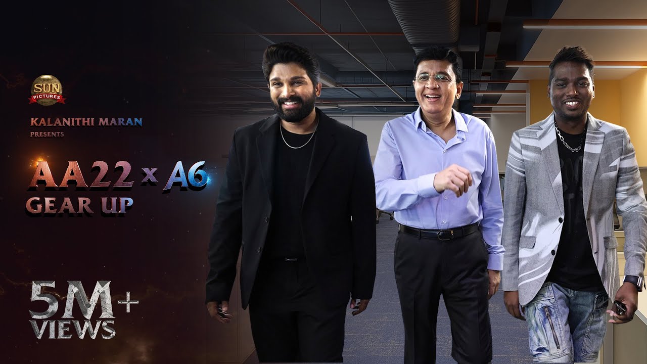 GEAR UP for #AA22xA6 | Allu Arjun | Sun Pictures | Atlee